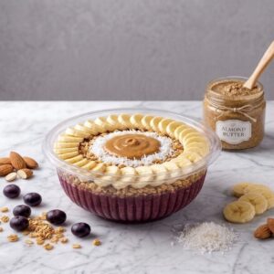 ALMOND BUTTER AÇAÍ BOWL